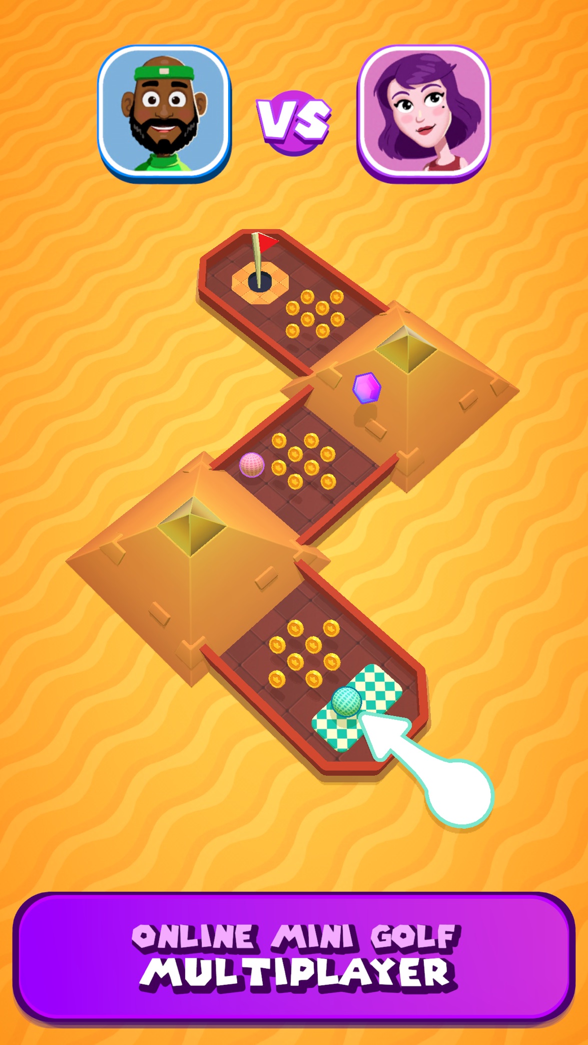 Mini Golf Worlds screenshot 1