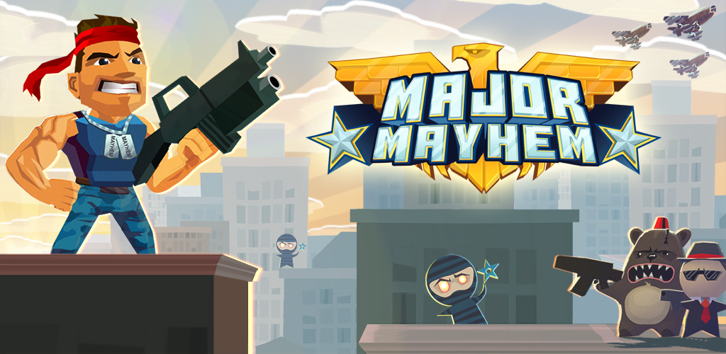 Major Mayhem key art